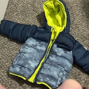 Snozu Lime Green Fleece Jacket